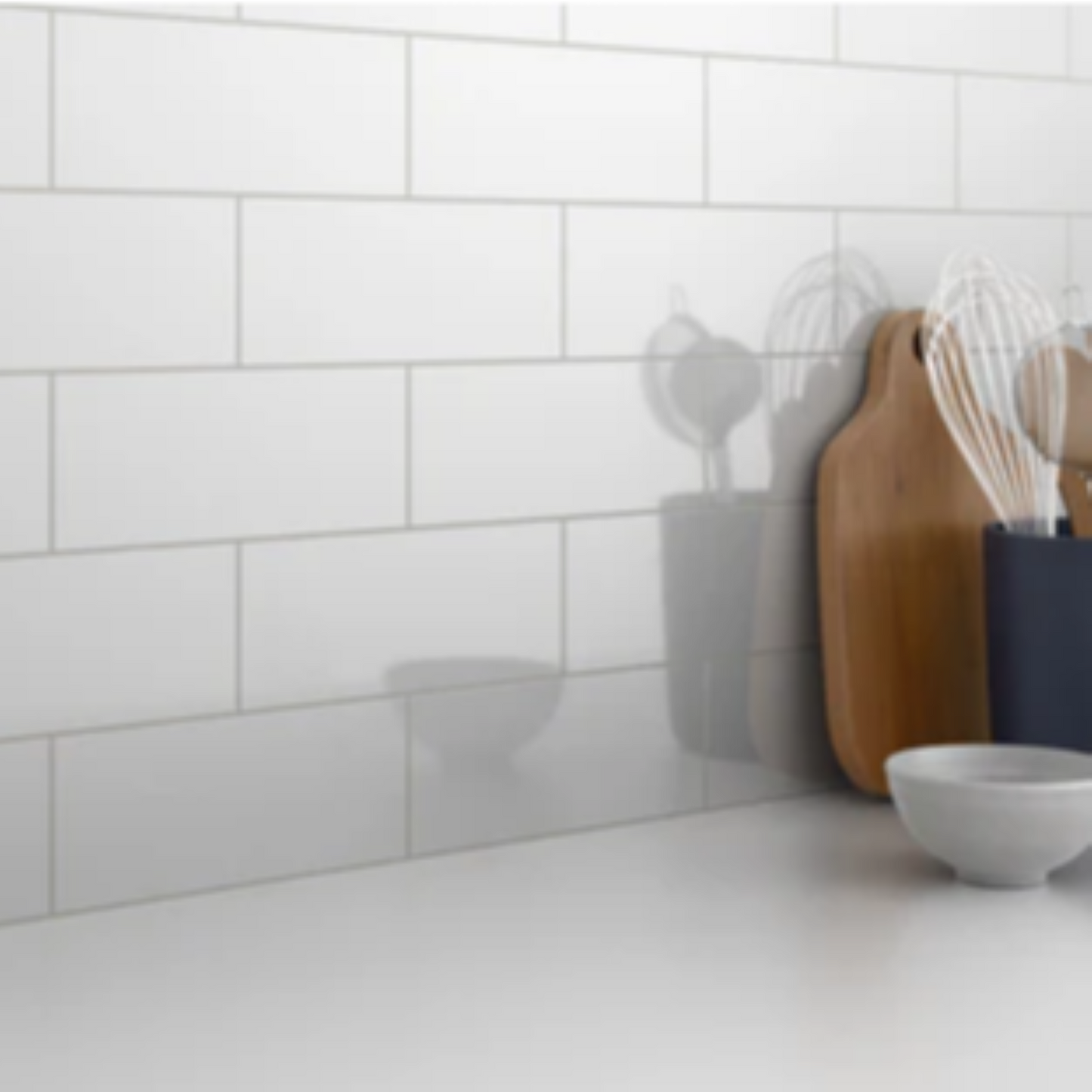 Emser 4x10 Catch Glossy Tile with Shade Variation V1: Low