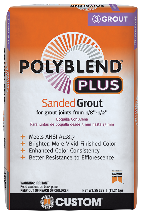 Polyblend Plus Sanded Grout