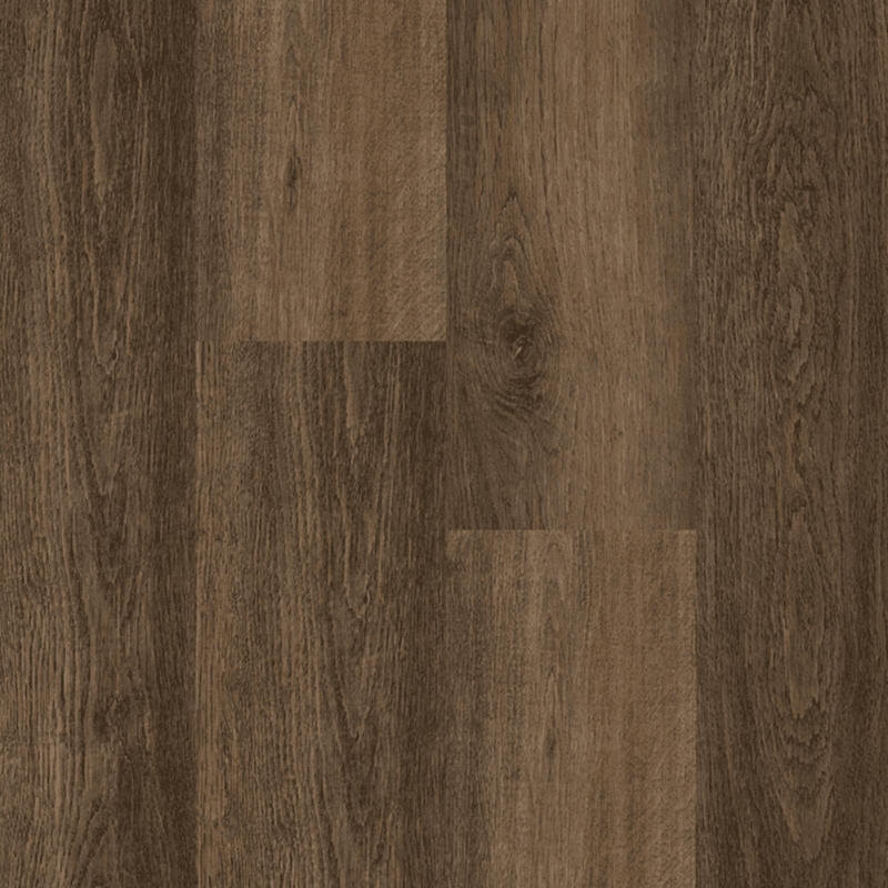 Waterproof composite core and attached EVA pad, 12 mil Wear Layer, Click Installation 7.2"x48" planks, Enhanced UV Polyurethane finish, 24 sf per box