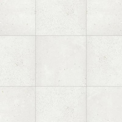 Area 51 24" x 24" Matte Porcelain Field Tile in White