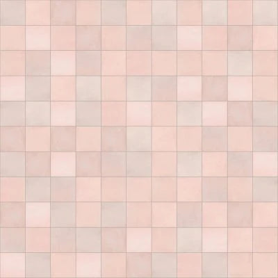 Cloé 5" x 5" Glossy Ceramic Tile in Pink