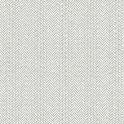 90 1/2" x 2" Herringbone Porcelain Mosaic Tile in White