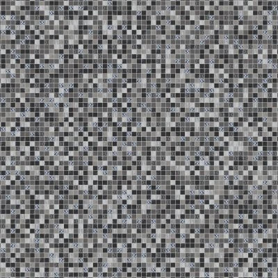 Uptown Glass Metro Gray, Straight Joint, 1X1, Glossy