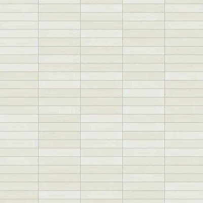 Celine 2.5" x 12" Matte Porcelain Floor & Wall Tile in White