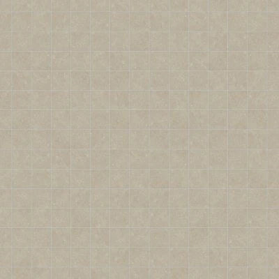 Bluerun 4" x 4" Matte Porcelain Mosaic Sheet in Historic Greige