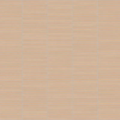 Sahara 1" x 12" Matte Porcelain Mosaic Tile in Rose
