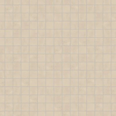 Wave 4" x 4" Honed Porcelain Mosaic Tile in Sand