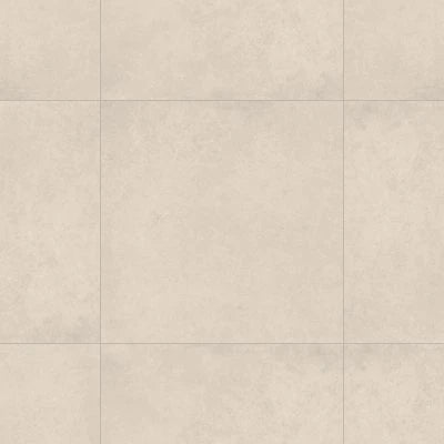 Thaddeus 32" x 32" Matte Porcelain Tile in Creme