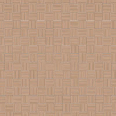 Sahara .5" x 4" Matte Crosshatch Porcelain Mosaic Tile in Cotto