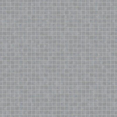 Area 51 2" x 2" Square Matte Porcelain Mosaic in Steel