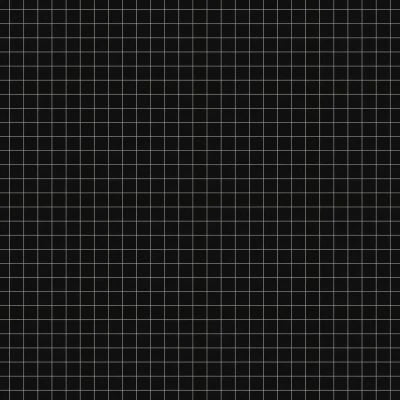 Zagora 2" x 2" Glossy Zellige Mosaic Tile in Nero