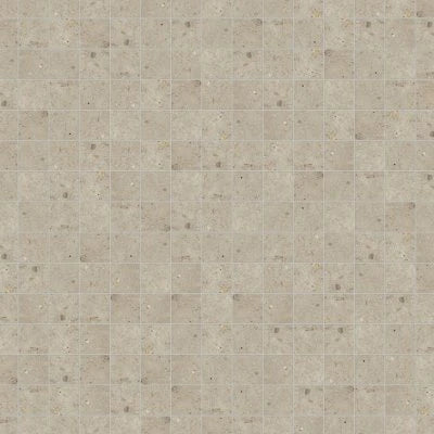 Poetry Stone 4" x 4" Matte Porcelain Mosaic in Ecru