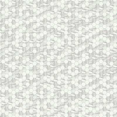 Eclessia Marble Volakas, Hexagon, 2, Honed