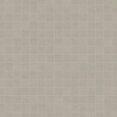 Thaddeus 4" x 4" Matte Porcelain Mosaic Tile in Taupe