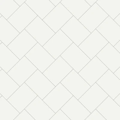 MOSAIC BLANCO MATTE HERRINGBONE (9X12 SHEET)