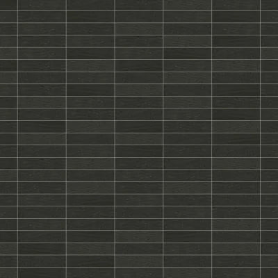 Marin 2.5" x 10" Ceramic Wall Tile in Black Sea