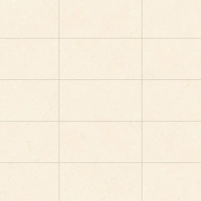 Shandar 12" x 24" Polished Porcelain Field Tile in Crema Marfil Light
