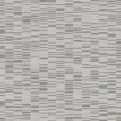Kaikos 3/8" x 4" Stacked Glass and Stone Mosaic in Grey and Oriental White