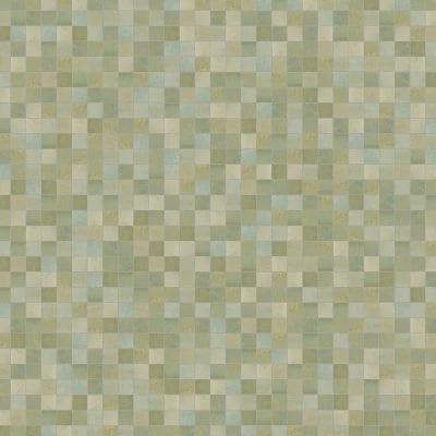 Zagora 2" x 2" Glossy Zellige Mosaic Tile in Vert Gris