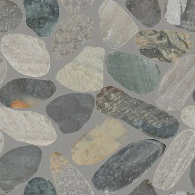 Pebble Oasis Coastal, Petal Pebble, Tumbled