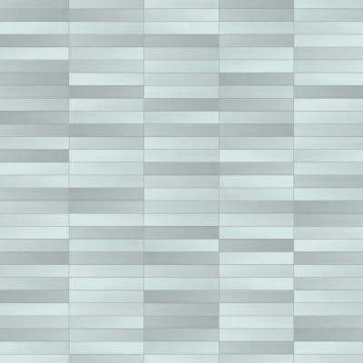 Kaikos 2" x 12" Matte Glass Field Tile in Blue