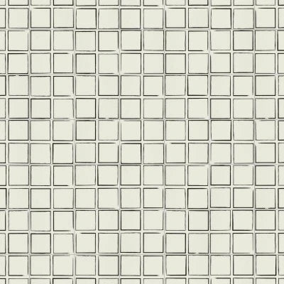 Rothko 9" x 9" Matte Ceramic Field Tile in Square Sketch