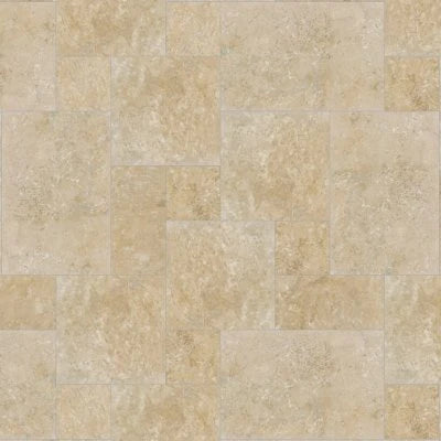 Durango Brushed Travertine Versailles Pattern Bundle - Filled & Lightly Chiseled