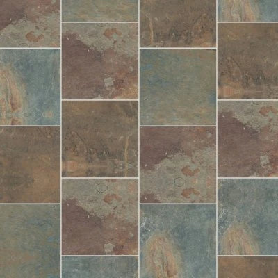 Slate - Mongolian Sprin, Square, 16X16, Natural Cleft (S781)