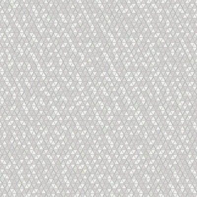 Kaikos 1.75" Triangle Glass and Stone Mosaic in Pearl and Oriental White