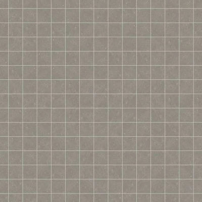 Bluerun 4" x 4" Matte Porcelain Mosaic Sheet in Atlas Gray