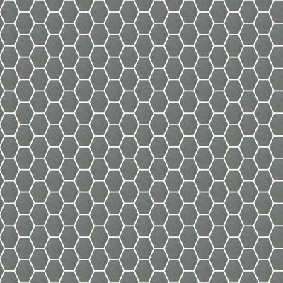 Etna Marengo 10x14Hexagon Mosaic Natural