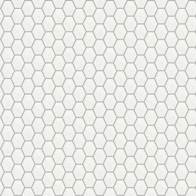 MOSAIC SALT STONE ICE HEXAGON (12X14 SHEET)