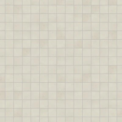 Wave 4" x 4" Honed Porcelain Mosaic Tile in Ice