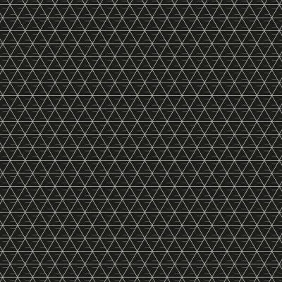 Le Cafe 1" x 2" Half Hexagon Glossy Porcelain Mosaic in Black