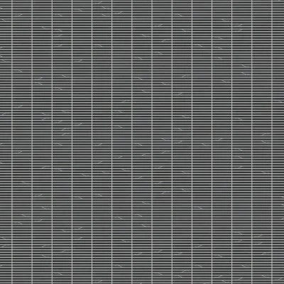 Monet Honed Marble Mosaic 3 Tile in Nero Marquina