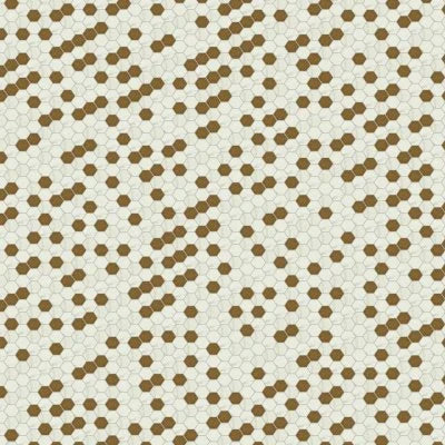 Uptown Glass Posh Chiffon, Hexagon, 1, Glossy