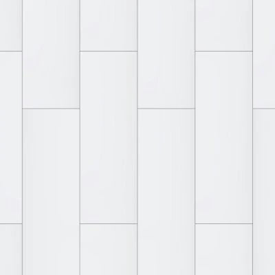 Glaciar White 12X36 Glossy