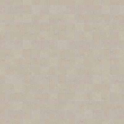 Thaddeus 4" x 4" Matte Porcelain Mosaic Tile in Almond