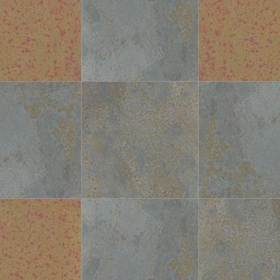 Brazilian Multicolor 24" x 24" Gauged Slate Tile