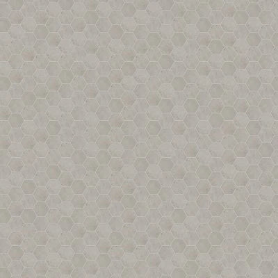 Materika 3" Hexagon Matte Porcelain Mosaic in Greige