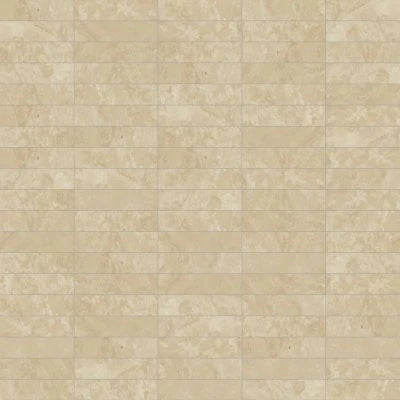 Durango 3" x 12" Brushed Travertine Tile - Straight Edge