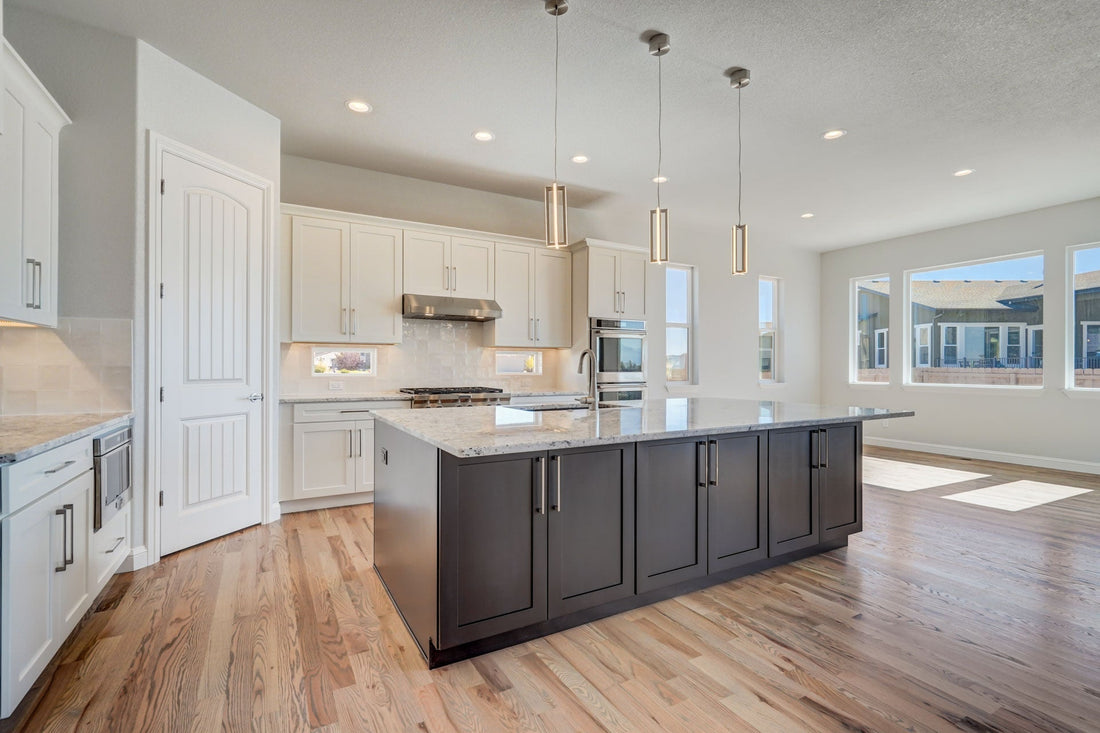 Elegant kitchen showcasing waterproof flooring Colorado Springs homeowners prefer for durability and style.