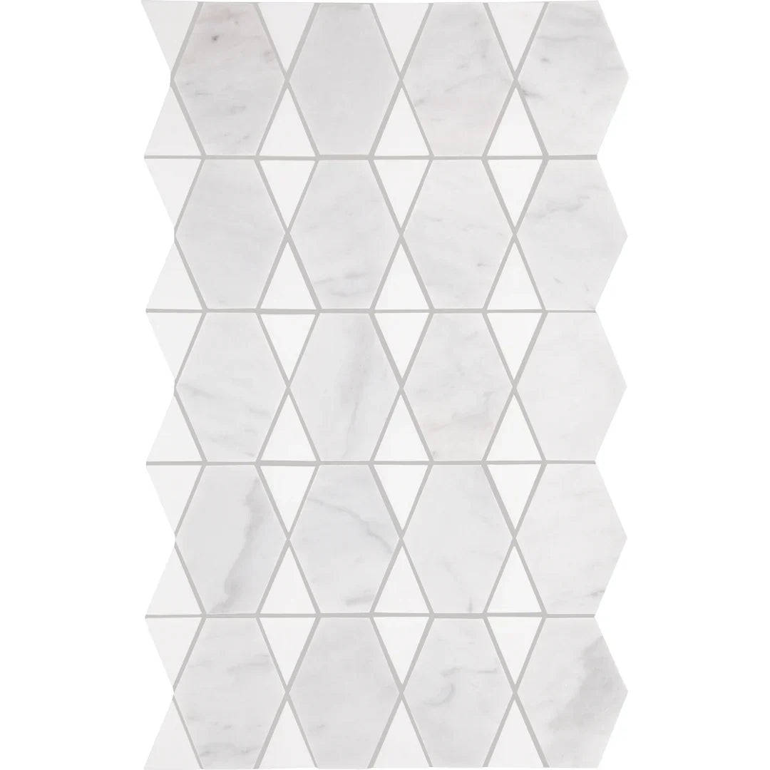 Daltile, Natural Stone Marble Mosaic, 12x18", Polished, Perfectly fits most kitchen backsplashes.