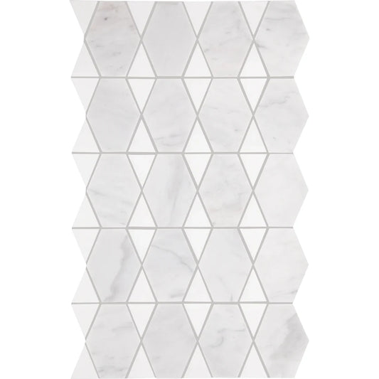 Daltile, Natural Stone Marble Mosaic, 12x18", Polished, Perfectly fits most kitchen backsplashes.