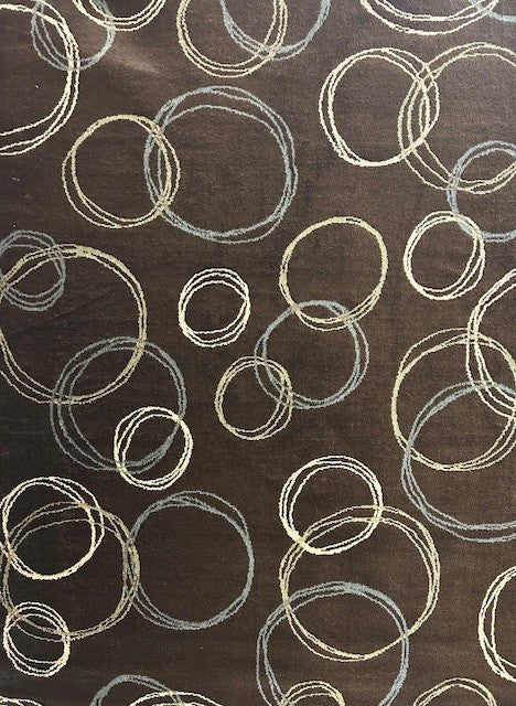 Shaw Area Rug, 5'3"x7'10", Ashford Park, Concepts , Modern Circles Design