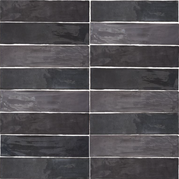 Flash 3x12 Ceramic Wall Tile, Graphite