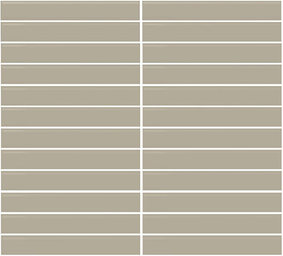 Color Wheel 1x6 Straight Joint Mosaics