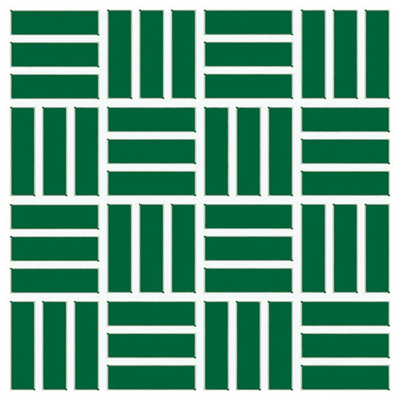 Color Wheel Lattice Mosaics