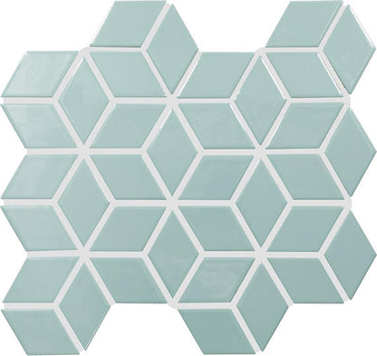 Color Wheel Retro Matte Arctic White, Chevron, 2X3, Matte
