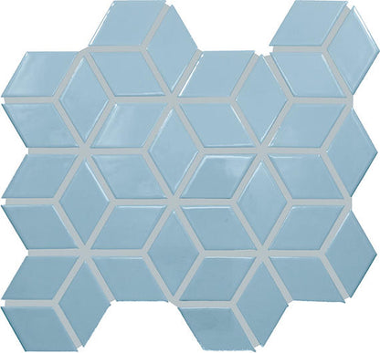 Color Wheel Retro Matte Arctic White, Chevron, 2X3, Matte
